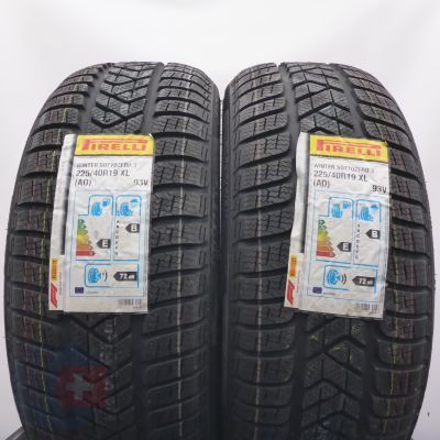 4. 225/40 R19 4x PIRELLI 225/40 R19 93V XL WinterSottozero 3 A0 Winterreifen 2020 Ungebraucht  