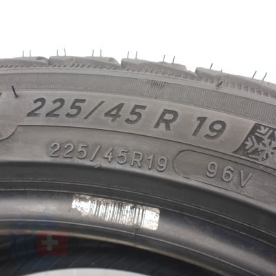 6. 225 45 19 2x MICHELIN 225/45 R19 96V XL PilotAlpin 5 Winterreifen 2020 6,8-7mm