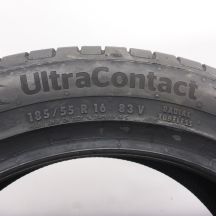 6. 185 55 16 4x CONTINENTAL 185/55 R16 83V UltraContact Sommerreifen 2022 VOLL