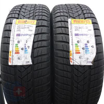 6. 205 60 16 4x PIRELLI 205/60 R16 96H XL Sottozero 3 Winter Winterreifen 2021 WIE NEU VOLL