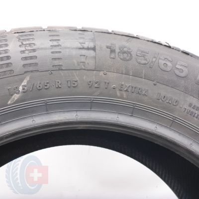 6. 185 65 15 2x CONTINENTAL 185/65 R15 92T XL ContiEcoContact 5 Sommerreifen 202Ungebraucht   
