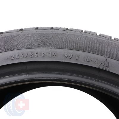 5. 285 35 19 CONTINENTAL 285/35 R19 99V ContiWinterContact TS830P N0 Winterreifen 2013 6,5mm