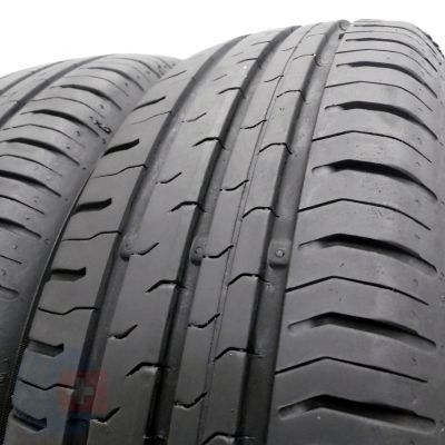 3. 4 x CONTINENTAL 165/65 R14 79T ContiEcoContact 5 Sommerreifen DOT17 6,5mm