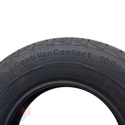 7. 195 80 14C 2x CONTINENTAL 195/80 R14C 106/104Q ContiVanContact 100 Sommerreifen 2023 VOLL Wie Neu