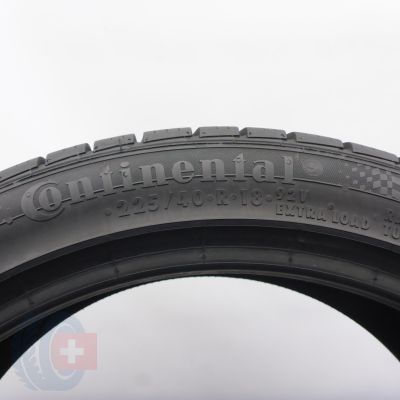 3. 225 40 18 1x CONTINENTAL 225/40 R18 92V XL ContiWinterContact TS 810 S M0 Winterreifen 2019 7mm