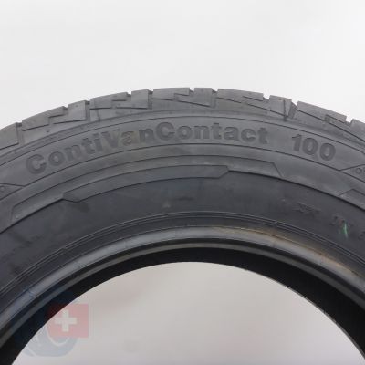 6. 195 75 16C 4x CONTINENTAL 195/75 R16C 110/108R ContiVanContact 100 Sommerreifen 2022 VOLL