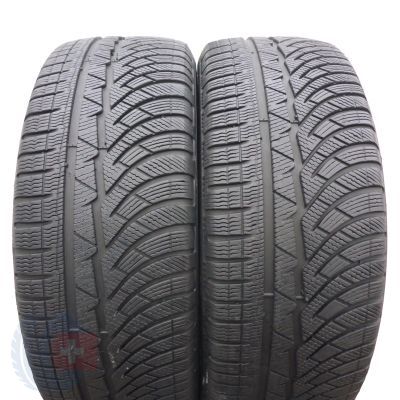 245 45 18 2x MICHELIN 245/45 R18 100V XL Pilot Alpin PA4 Winterreifen 6mm 2017