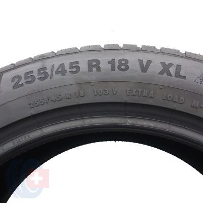5. 255 45 18 2x CONTINENTAL 255/45 R18 103V XL WinterContact TS850P Winterreifen 2020 6,8-7mm