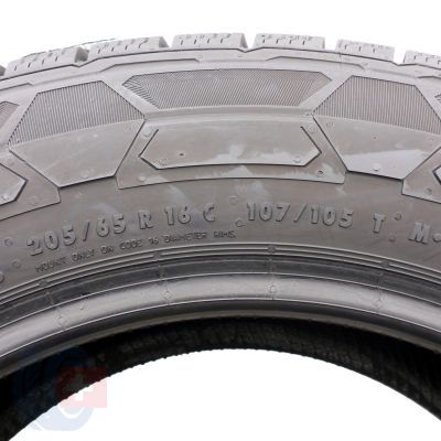 4.  205 65 16C 1x CONTINENTAL 205/65 R16C 107/105T VanContact Winter Winterreifen 2023 7,8mm