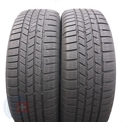 235 55 19 2x CONTINENTAL235/55 R19 101H CrossContact Winter A0 Winterreifen 2022 7,4-7,5mm