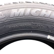 6. 195 65 15 4x MICHELIN 195/65 R15 91T Alpin 5 Winterreifen 2015/17  7-7,5mm