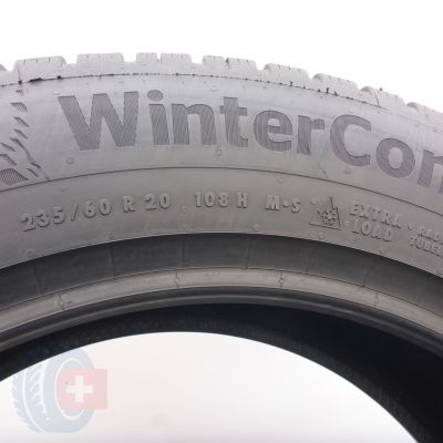 3. 235 60 20 1x CONTINENTAL 235/60 R20 108H XL WinterContact 8S Winterreifen 2024 8,2mm