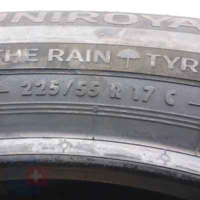 6. 225 55 17C 4x UNIROYAL 225/55 R17C 109/107T SnowMax 3 Winterreifen 2022 VOLL