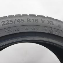 5. 225 45 18 4x CONTINENTAL 225/45 R18 95V XL WinterContact TS870P Winterreifen 2021, 2022 7-7,5mm