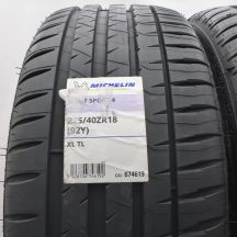 3. 225 40 18 2x MICHELIN 225/40 ZR18 92Y XL Pilot Sport 4 Sommerreifen 2026 Ungebraucht   