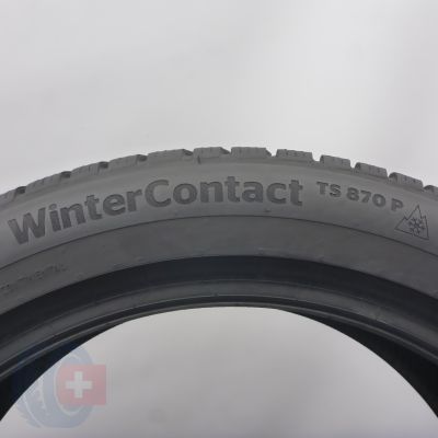 6. 215 50 18 4x CONTINENTAL 215/50 R18 92V WinterContact TS 870 P Winterreifen 2021/23 7,5-7,7mm