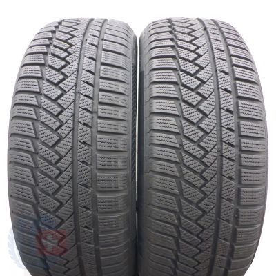 4. 215 55 18 4x CONTINENTAL 215/55 R18 99V XL WinterContact TS850P Winterreifen 8-8,3mm 2021