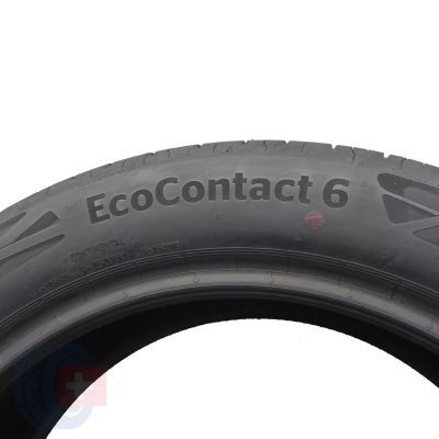 6. 215 50 18 4x CONTINENTAL 215/50 R18 96V XL EcoContact 6 Sommerreifen 2022 VOLL WIE NEU