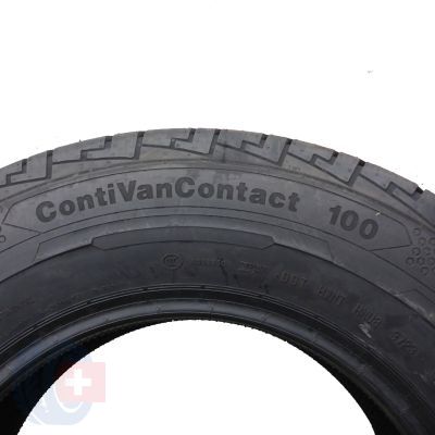 7. 2 x CONTINENTAL 215/70 R15C 109/107S ContiVanContact 100 Sommerreifen 2023 WIE NEU VOLL