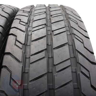 2.  215 75 16C 2x CONTINENTAL 116/114R ContiVanContact 100 Sommerreifen 2019 VOLL WIE NEU