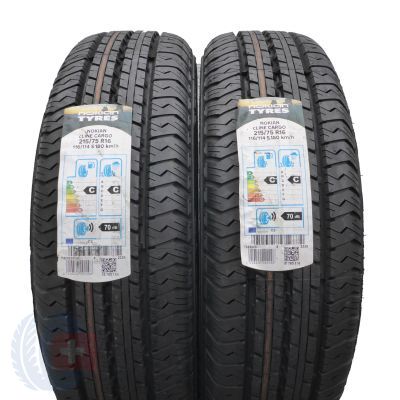 215 75 16C 2x NOKIAN 215/75 R16C 116/114S cLine Sommerreifen 2020 VOLL Wie Neu