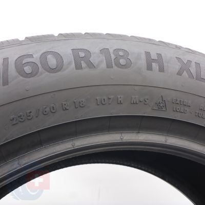 5. 235 60 18 2x CONTINENTAL 235/60 R18 107H XL WinterContact TS870P Winterreifen 2022 6,2-6,8mm