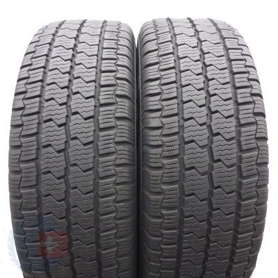 235 65 16C 2x CONTINENTAL 118/116R VancoFourSeason 2 Ganzjahresreifen 2016 8,2mm