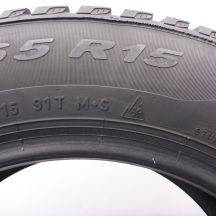 8.  195 65 15 4x PIRELLI  195/65 R15 91T Winter Cinturato Winterreifen  2016 7-8mm