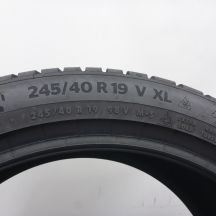 4. 245 40 19 2x CONTINENTAL 245/40 R19 98V WinterContact TS870P Winterreifen 2022, 2025 7,5-7,8mm