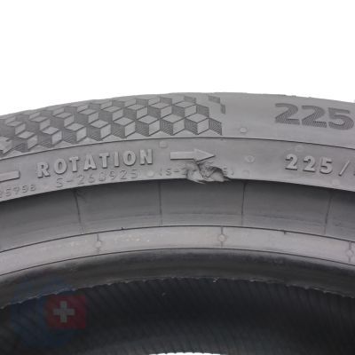 5. 225 45 18 4x CONTINENTAL 225/45 R18 95V XL WinterContact TS870P Winterreifen 2021/22 7,2mm