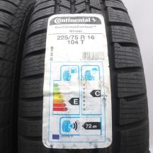 3. 225 75 16 4x CONTINENTAL 225/75 R16 104T ContiCrossContact Winterreifen 2020 WIE NEU VOLL