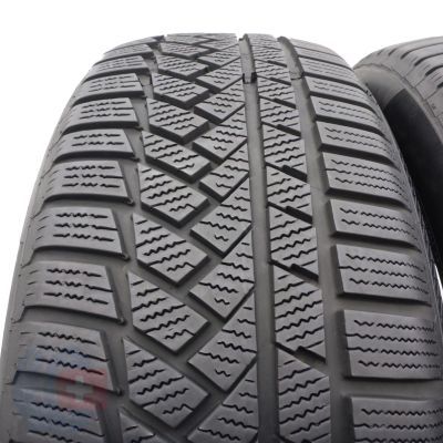 3. 215 55 18 2x CONTINENTAL 215/55 R18 99V XL WinterContact TS850P Winterreifen 6,8mm 2021 Wie Neu