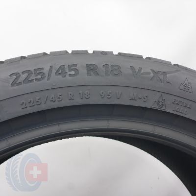 5. 225 45 18 4x CONTINENTAL 225/45 R18 95V XL WinterContact TS870P Winterreifen 2021 6,5-7,5mm