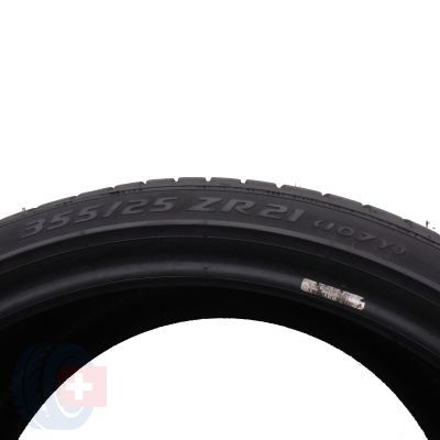 4. 355 25 21 2x PIRELLI 355/25 R21 107Y XL PZero Sommerreifen 2016 6,5mm