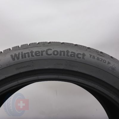 6. 245 45 18 4x CONTINENTAL 245/45 R18 100V XL WinterContact TS870 P Winterreifen  2023 7,5-8,5mm