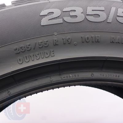 6. 235 55  19 2x CONTINENTAL 101H CrossContact Winter A0 Winterreifen  2022 7,2-7,7mm