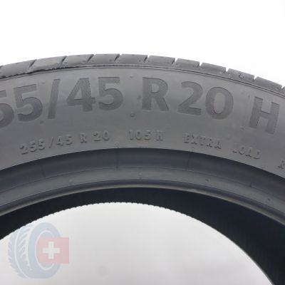 6.  255 45 20 4x CONTINENTAL 255/45 R20 105H XL PremiumContact 6 SILENT Sommerreifen 2022 6,8-6,5mm