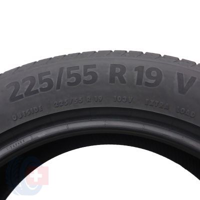 6. 225 55 19 4x CONTINENTAL 225/55 R19 103V XL PremiumContact 6 Sommerreifen 2021 6,5-6,7mm