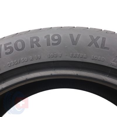 5. 235 50 19 4x CONTINENTAL 235/50 R19 103V XL PremiumContact 6 Sommerreifen 2021 VOLL Wie Neu