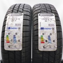 3. 175 65 15 4x CONTINENTAL 175/65 R15 84T ContiWinterContact TS 810 S Winterreifen 2023 VOLL WIE NEU  