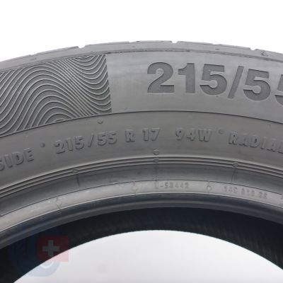 4. 215 55 17 2x CONTINENTAL 215/55 R17 94W Seal ContiPremiumContact 5 Sommerreifen 2023 6-6,2mm