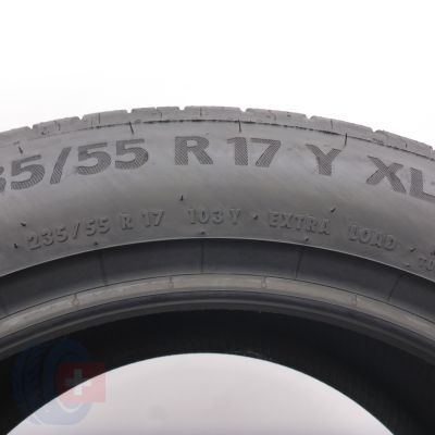 4. 235 55 17 1x CONTINENTAL 235/55 R17 103Y XL EcoContact 6 Sommerreifen 2023 VOLL WIE NEU 