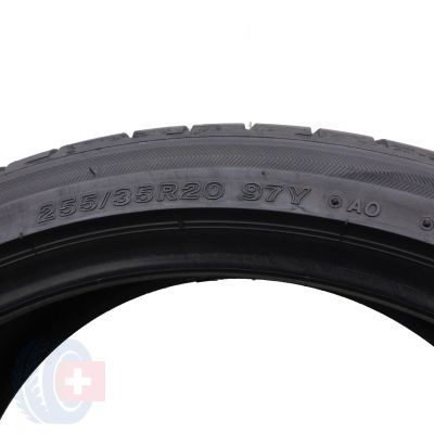 5. 4 x BRIDGESTONE 255/35 R20 97Y XL AO Potenza S001 Sommerreifen 2021 6,2-6,5mm