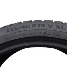 5. 225 40 19 2x CONTINENTAL 225/40 R19 93V XL WinterContact TS860S Winterreifen 2019 5,5-6,5mm