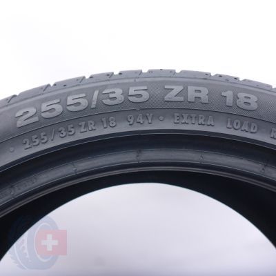 4. 255 35 18 2x CONTINENTAL 255/35 R18 94Y XL ContiSportContact 3 MO Sommerreifen 2011 5,8-6mm