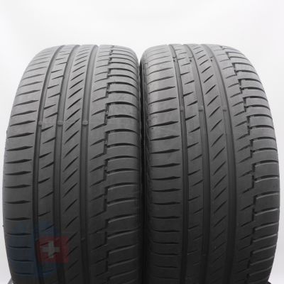 245 50 18 2x CONTINENTAL 245/50 R18 104H XL PremiumContact 6 M0-V Sommerreifen 2021 WIE NEU 7,2mm