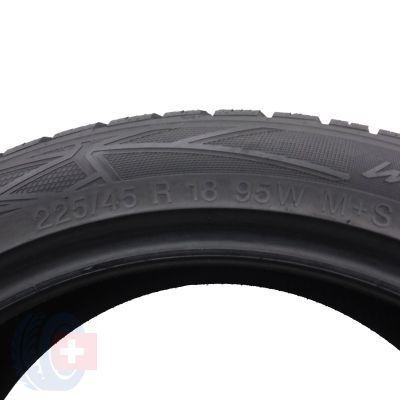 6. 225 45 18 4x VREDESTEIN 225/45 R18 95W XL Wintrac Pro Winterreifen 6-7mm 2022