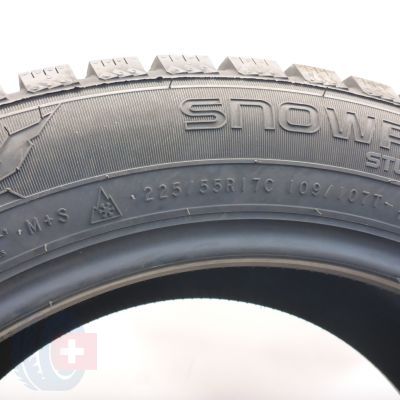 7. 225 55 17C 2x NOKIAN 225/55 R17C 109/107T SnowProof C Winterreifen 2025 VOLL WIE NEU  