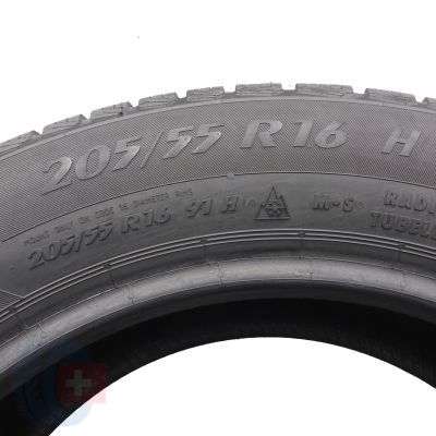 7. 205 55 16 4x MATADOR 205/55 R1691H Nordicca MP93 Winterreifen 2022 8-8,5mm WIE NEU