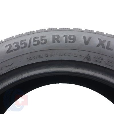 4. 235 55 19 1x CONTINENTAL 235/55 R19 105V XL WinterContact TS 870 P Winterreifen 2024 7,8mm WIE NEU 